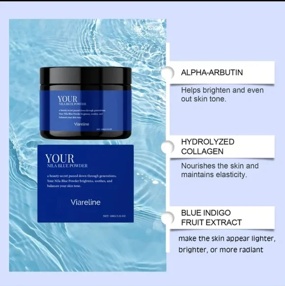 Your Nila Blue Powder - Brightening Blue Face Mask - Picture 6 of 6